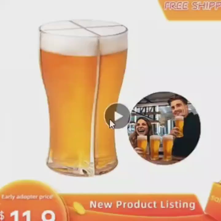 4in1 Beer Mug Ser Scher 4in1 Beer Mug  Creative Party Cup New Design